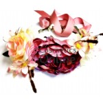 Bentita, coronita pentru par cu flori artificiale Cod 000